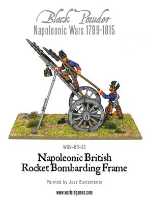 Napoleonic British Rocket Bombarding Frame - Black Powder - Warlord Games