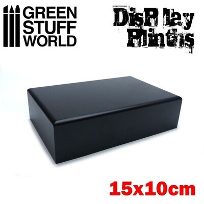Rechteckiger Sockel 15x10 cm Display Plinth - Greenstuff World