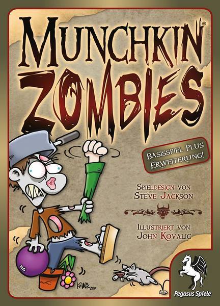 Munchkin Zombies 1+2 - Kartenspiel - Pegasus Spiele