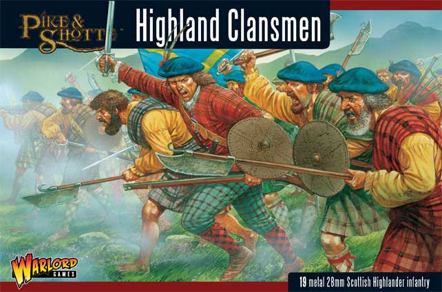 Highlanders (19) Highland Clansmen - Black Powder - Warlord Games