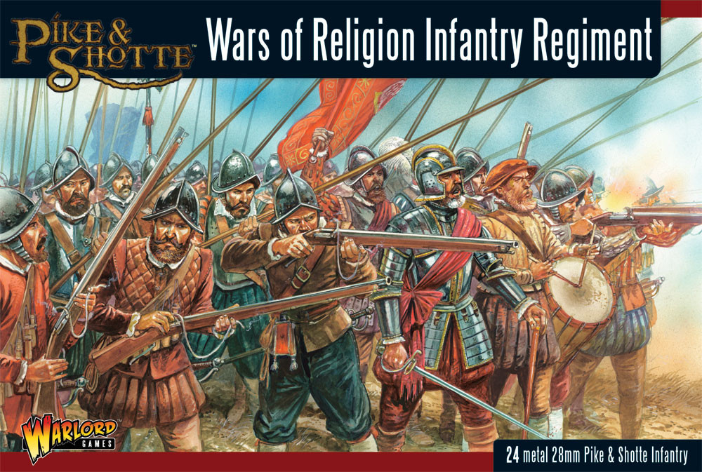 Wars of Religion: Infantry Regiment - Black Powder - Warlord Games