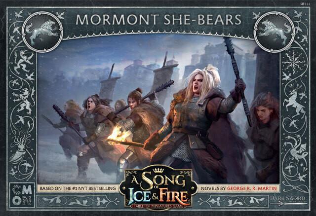 A Song Of Ice And Fire - Mormont She-Bears (Bärinnen von Haus Mormont)