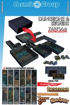 TENFOLD DUNGEON THE DUNGEONS & SEWERS - RPG
