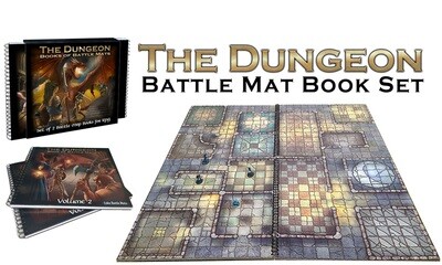 The Dungeon Books of Battle Mats - RPG