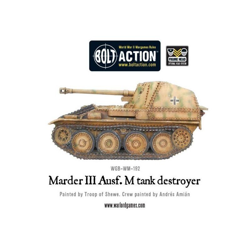 Marder III Ausf M Tank Destroyer - Warlord Games Marder III Ausf M Tank Destroyer - Warlord Games