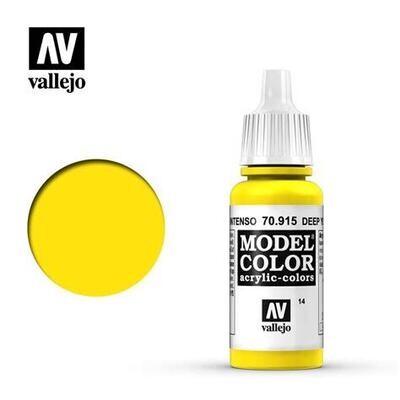 Deep Yellow Model Color  - Vallejo - Farben