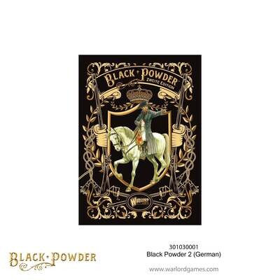 Black Powder II rulebook Regelbuch Deutsch - Warlord Games