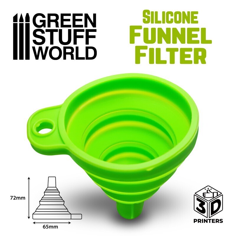 Einweg-Papierfilter 10cm - Paper Resin Filter Funnel Kit - Greenstuff World