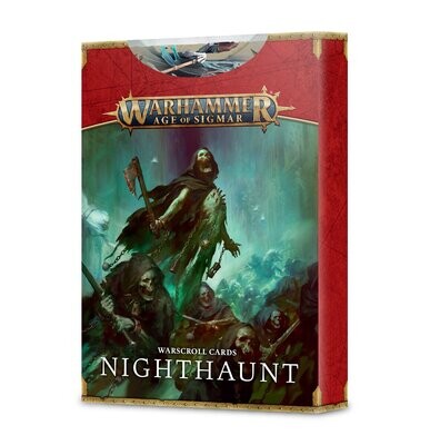Schriftrollenkarten: Nighthaunt Warscroll Cards - Warhammer Age of Sigmar - Games Workshop