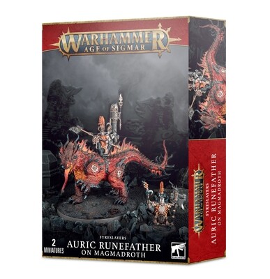 Goldrunensohn auf Magmadroth Auric Runefather on Magmadroth - Warhammer Age of Sigmar - Games Workshop