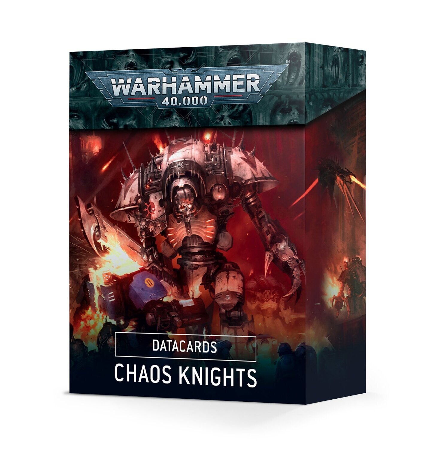 Datacards: Chaos Knights (Englisch) 9. Edition (alt) - Chaos Knights - Warhammer 40.000 - Games Workshop