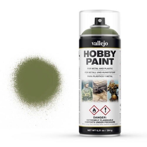Vallejo Hobby Paint Spray Goblin Green (400ml)