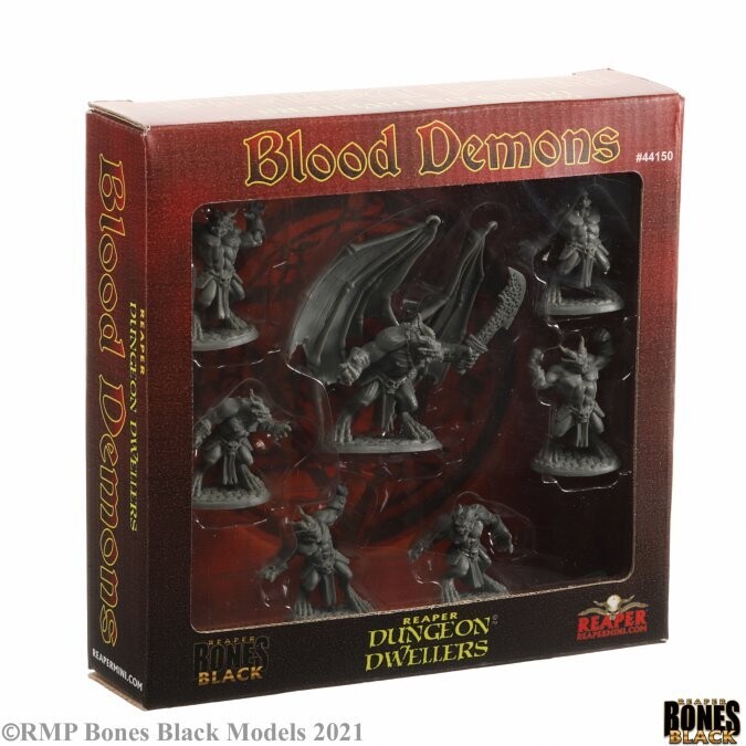 Blood Demons Boxed Set - Bones Black - Reaper Miniatures