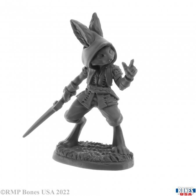 Rask, Male Harefolk Hase - Bones - Reaper Miniatures