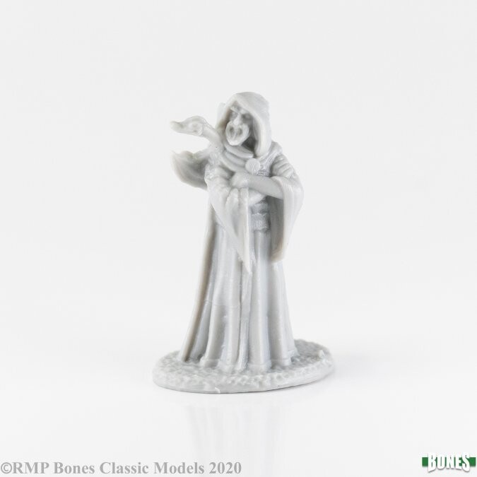 Human Wizard, Zenfis - Bones - Reaper Miniatures