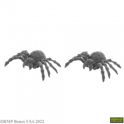 Giant Spider (77025) (2) - Bones USA - Reaper Miniatures