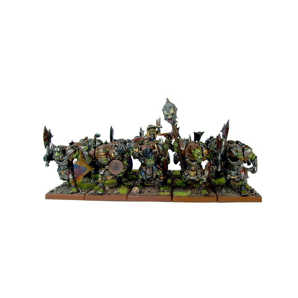 Orc Ax Regiment (15) - Orks - Kings of War - Mantic Games