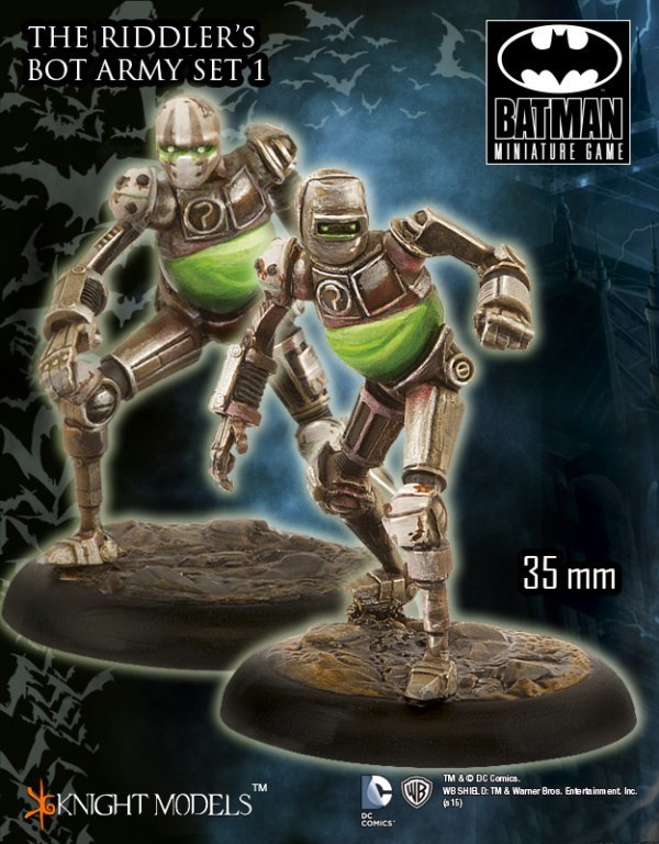 The Riddlers Bot Army Set 1 - Batman Miniature Game