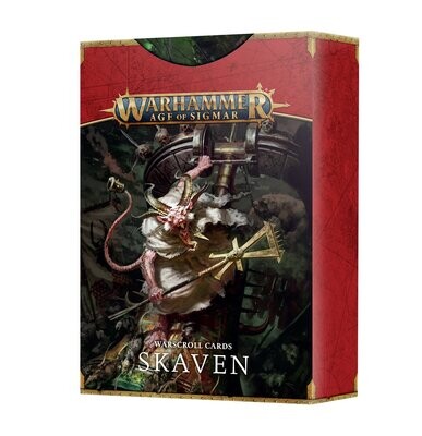 Warscroll Cards: Skaven (Englisch) - Warhammer Age of Sigmar- Games Workshop