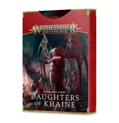 Warscroll Cards: Daughters of Khaine (Englisch) - Warhammer Age of Sigmar - Games Workshop