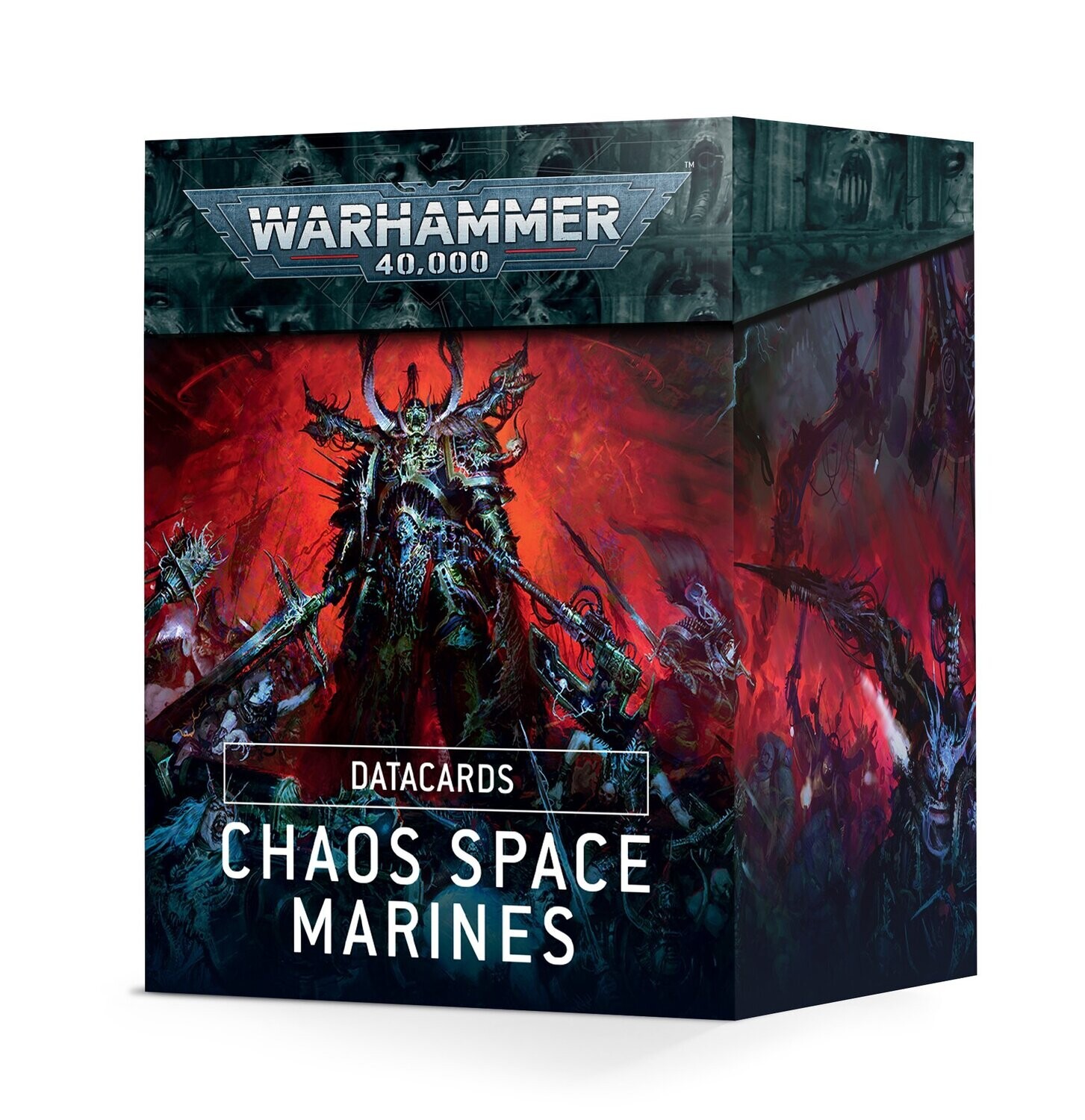Datacards: Chaos Space Marines (Englisch) - Warhammer 40.000 - Games Workshop