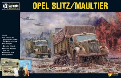 Opel Blitz/Maultier - German - Bolt Action