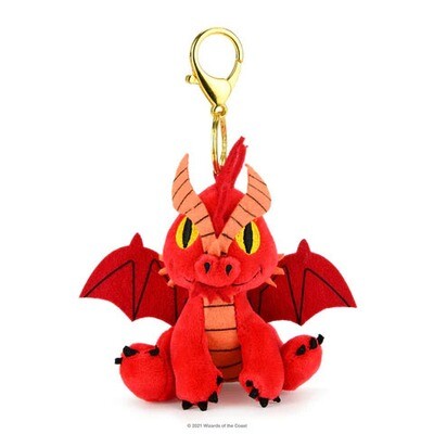 Dungeons & Dragons 3” Plush Charms - Wave 1 - 1 Mini - Red Dragon