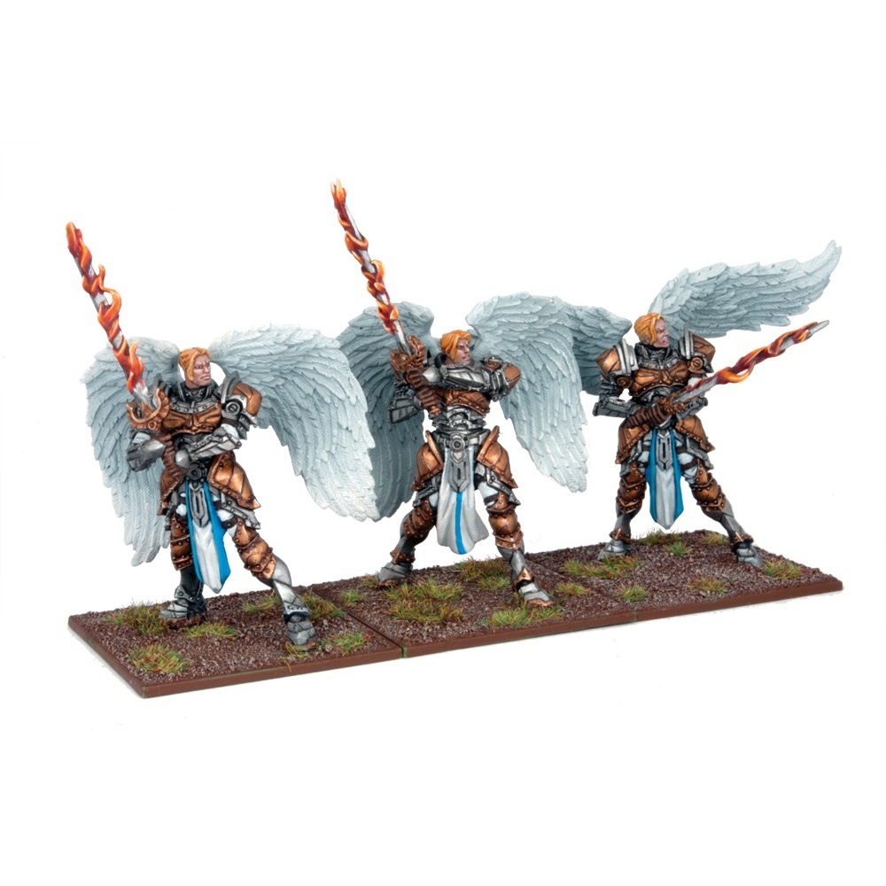 Elohi (3) - Basilean Elohi Troop - Kings of War - Mantic Games Elohi (3) - Basilean Elohi Troop - Kings of War - Mantic Games