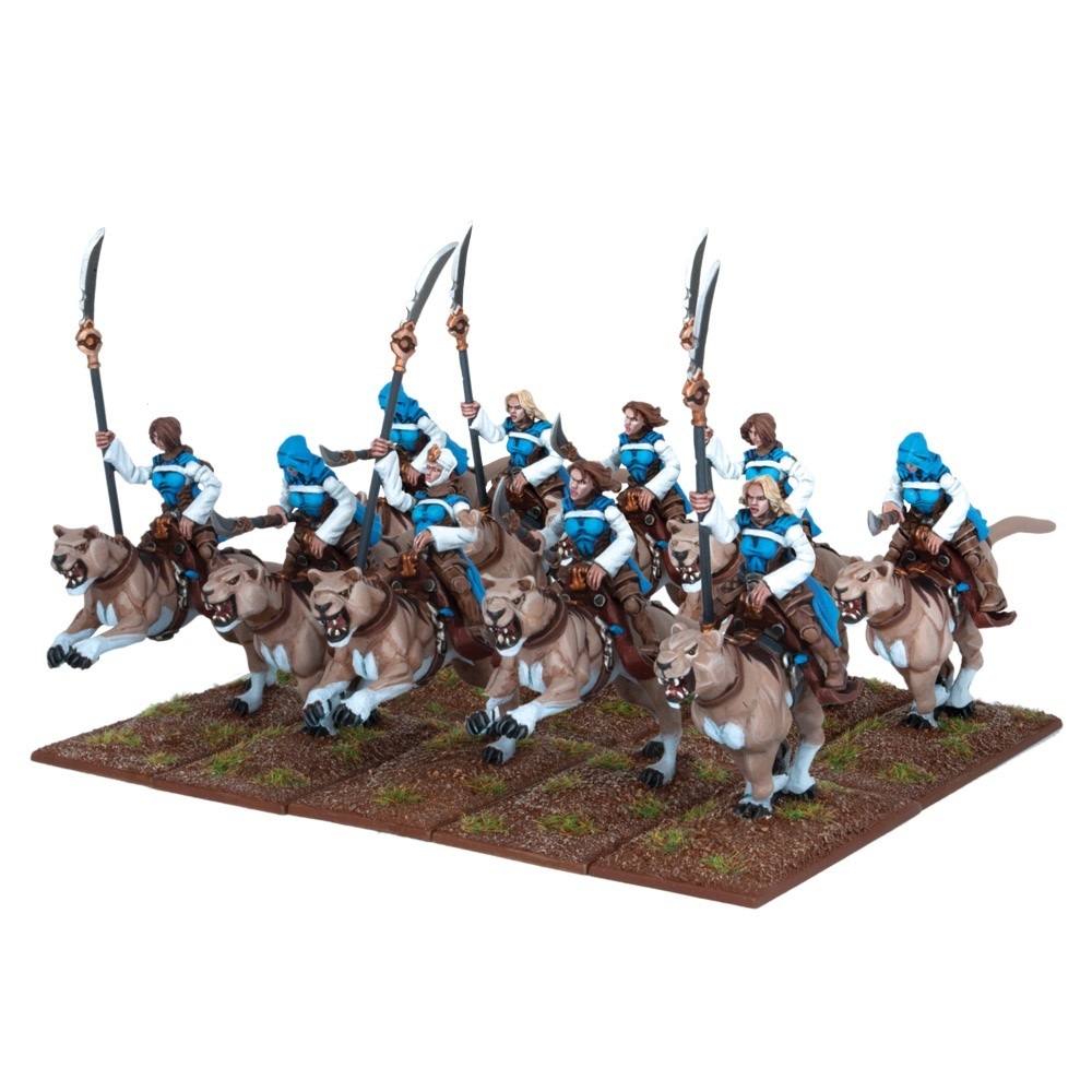 Sisterhood Lancers (10) - Basilean - Kings of War - Mantic Games Sisterhood Lancers (10) - Basilean - Kings of War - Mantic Games