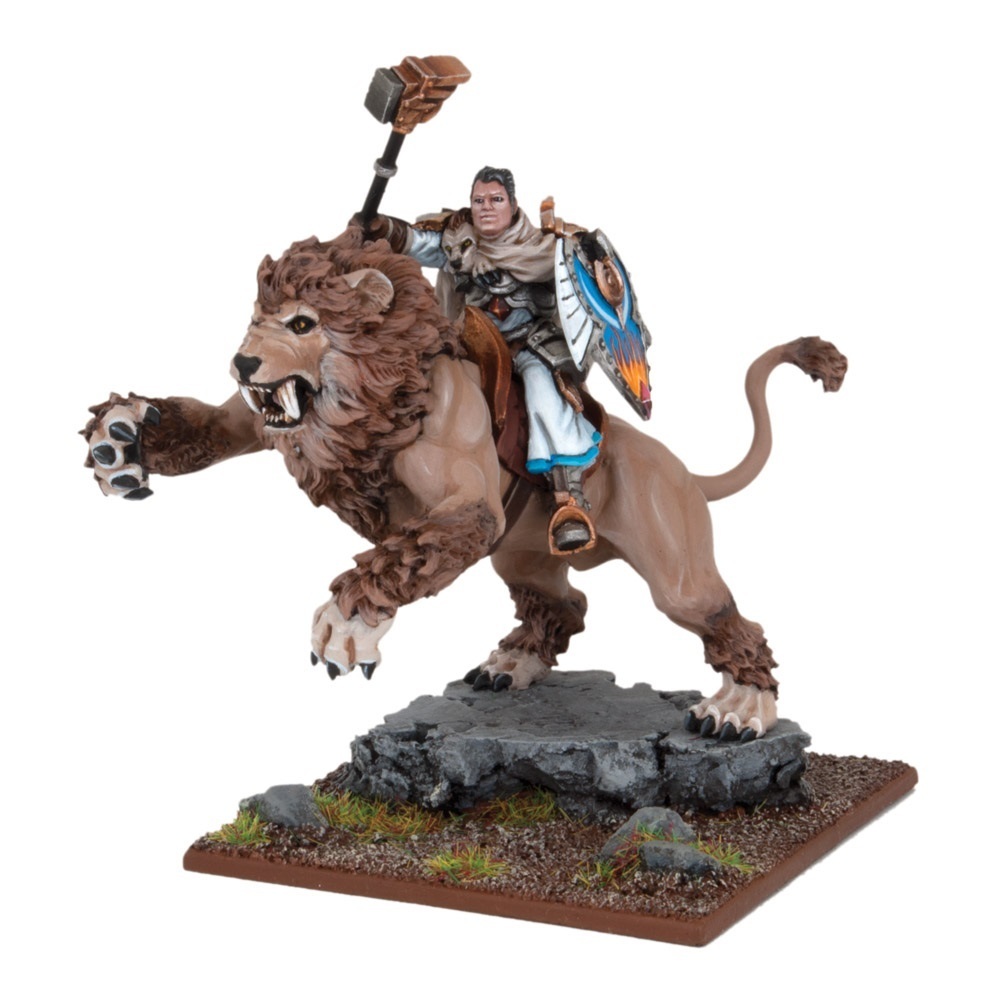 Grand Master Sallustis riding Nakir - Basilean - Kings of War - Mantic Games Grand Master Sallustis riding Nakir - Basilean - Kings of War - Mantic Games