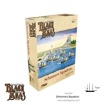Black Seas: Schooners squadron - Black Seas - Warlord Games