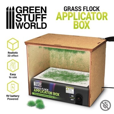 Grass Flock Applicator Box - Greenstuff World