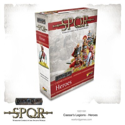 SPQR: Caesar's Legions - Heroes - Warlord Games