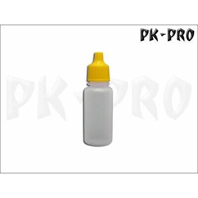 PK-Tropfenflasche-17mL-(Gelber-Deckel)-(10x) - Dropper Bottle