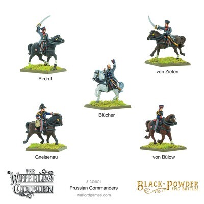 Black Powder Epic Battles: Napoelonic Prussian Commanders - Warlord Games