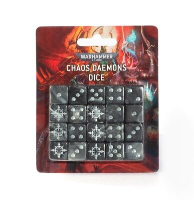 Würfelset: Chaosdämonen Dice Chaos Daemons - Warhammer 40.000 - Games Workshop