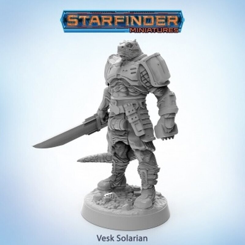 Vesk Solarian - Starfinder Miniatures