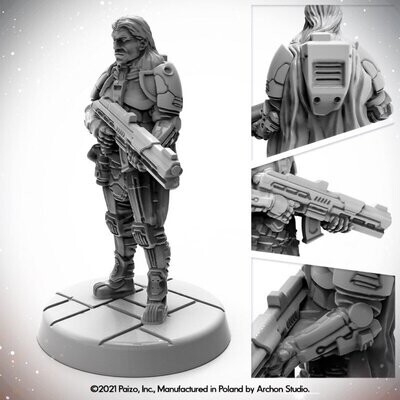 Human Soldier - Starfinder Miniatures
