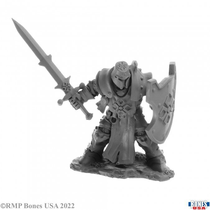 Human Crusader - Bones USA - Reaper Miniatures