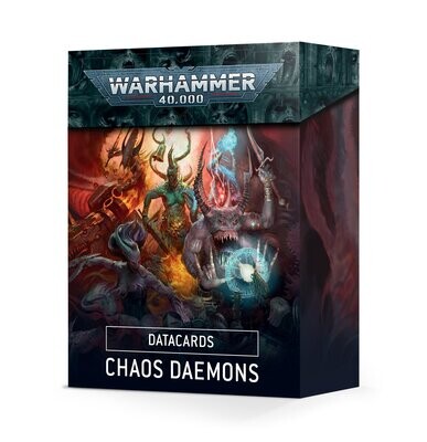 Datacards: Chaos Daemons (Englisch) - Warhammer 40.000 - Games Workshop