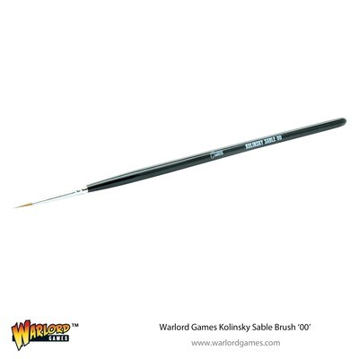 Warlord Games Kolinsky Brush '00' - Pinsel