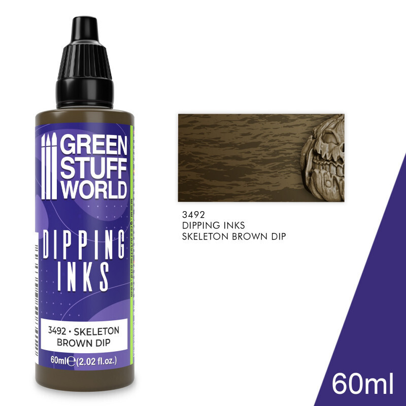 Dipping ink 60 ml - SKELETON BROWN DIP - Greenstuff World