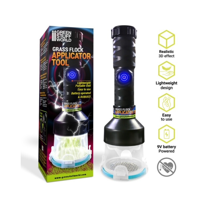 Tragbare Elektrostatische Beflockungsmaschine - Greenstuff World