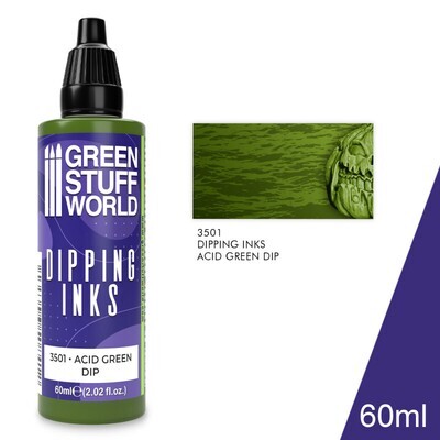 Dipping ink 60 ml - ACID GREEN DIP - Greenstuff World