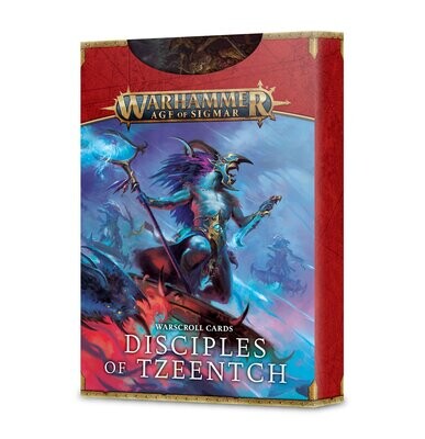 Warscroll Cards: Disciples of Tzeentch (Englisch) - Warhammer Age of Sigmar - Games Workshop