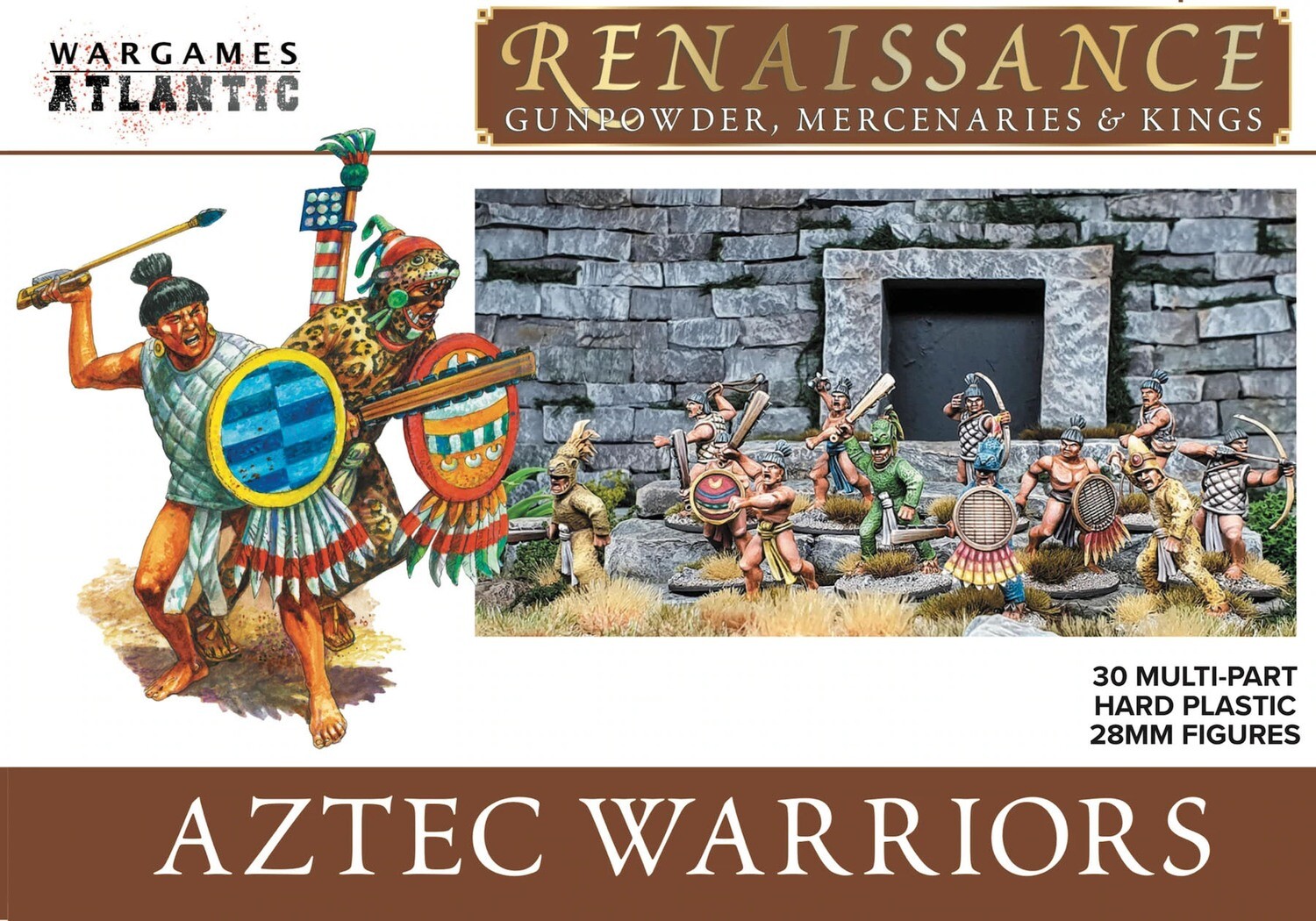 Aztec Warriors (30) - Renaissance - Wargames Atlantic