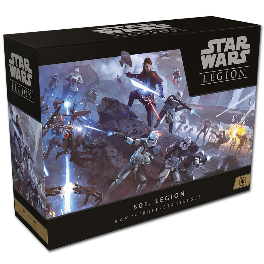 Star Wars: Legion - 501. Legion - Kampftrupp-Starterset