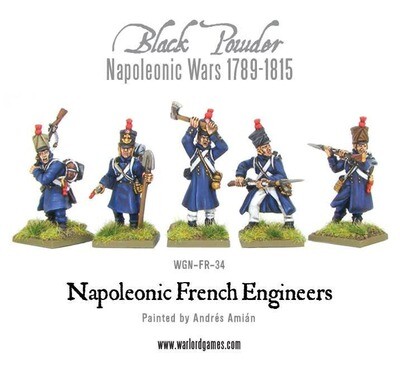 Napoleonic French Engineers - Black Powder - Warlord Games