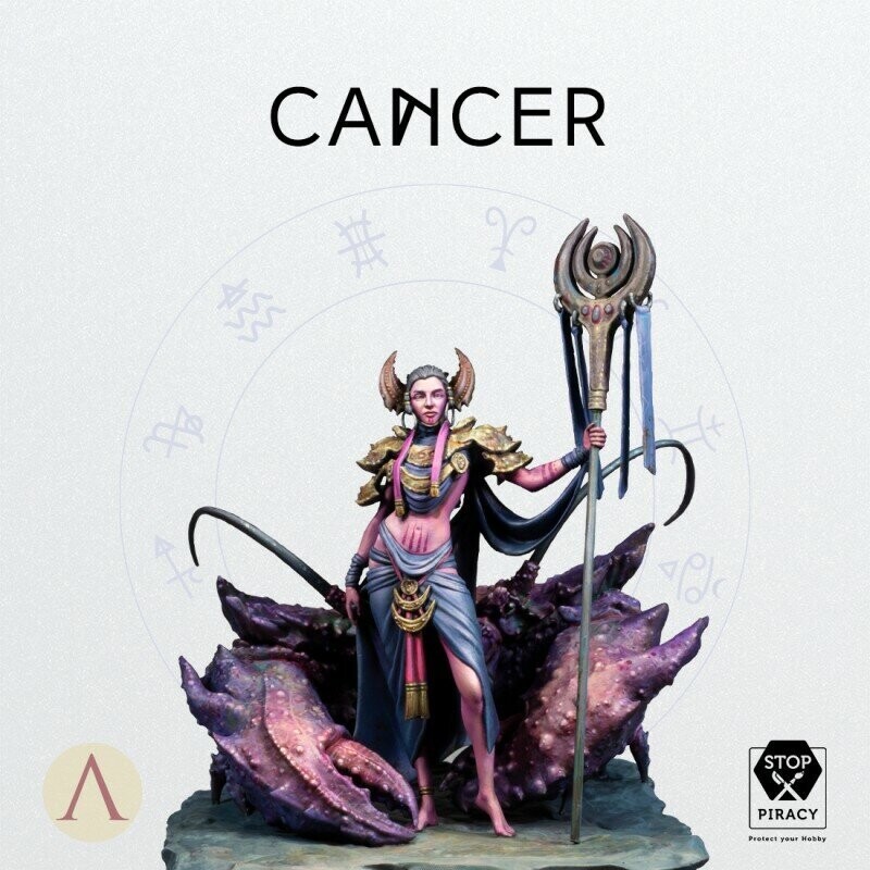 CANCER 35MM ZODIAC MYSTIC SIGNS - Scale75