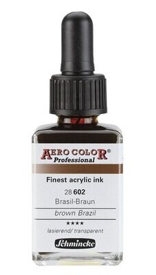 SCHMINCKE AERO-COLOR-Brasil-Braun-(28mL) - Burnt Sienna gebrannt Transparent